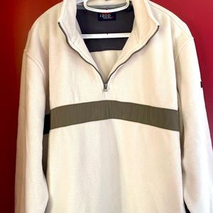 Men’s IZOD PerformX Fleece pullover, size Large